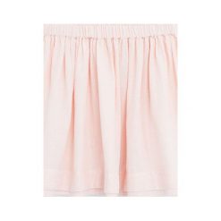 Mango Kids - Spódnica dziecięca Cumi 110-164 cm. Różowe spódniczki dziewczęce Mango Kids, bez wzorów, z bawełny, mini, rozkloszowane. W wyprzedaży za 47,90 zł.