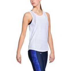 Bluzki damskie: Under Armour Koszulka damska Balance Mesh Tank Q1 biała r. L (1320592-100)