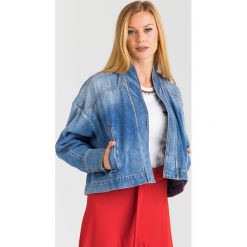 KURTKA ELEONOR SPORTMAX CODE. Niebieskie kurtki damskie z haftami, z bawełny. Za 743,40 zł.