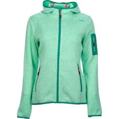 Kurtka polarowa w kolorze zielonym. Zielone bluzy damskie CMP Women, s, bez wzorów, z dzianiny, bez kaptura. W wyprzedaży za 129,95 zł.
