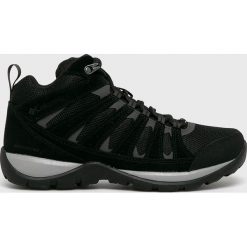 Columbia - Buty Redmond. Czarne buty trekkingowe męskie Columbia, ze skóry, na sznurówki, outdoorowe. W wyprzedaży za 379,90 zł.