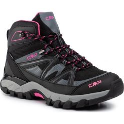 Trekkingi CMP - Kids Sheider Mid Hiking Shoes Wp 39Q4864J Nero/ Fuxia Fluo 42UD. Czarne śniegowce dziewczęce CMP, bez zapięcia. W wyprzedaży za 209,00 zł.