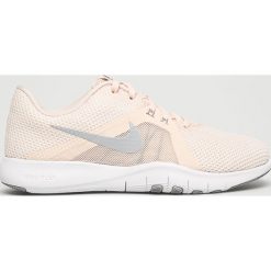 Nike - Buty Flex Trainer 8. Szare buty sportowe damskie Nike, z materiału. W wyprzedaży za 239,90 zł.