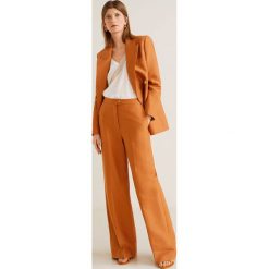 Mango - Top Piki. Białe bluzki damskie Mango, s, z aplikacjami, z wiskozy, bez kołnierzyka. W wyprzedaży za 39,90 zł.