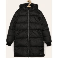 Calvin Klein Jeans - Kurtka dziecięca 140-176 cm. Białe kurtki dziewczęce z bawełny, długie. W wyprzedaży za 699,90 zł.