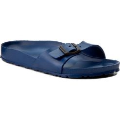 Klapki BIRKENSTOCK - Madrid 0128173 Navy. Niebieskie klapki damskie Birkenstock, bez wzorów, z tworzywa sztucznego, bez obcasa. Za 149,00 zł.