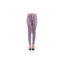 Jeansy skinny Silvian Heach PGA18874JE. Szare jeansy damskie skinny marki Silvian Heach, na co dzień, m, z dzianiny, casualowe, z włoskim kołnierzykiem, z długim rękawem, dopasowane. Za 454,15 zł.