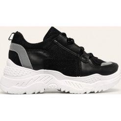 Answear - Buty. Czarne buty sportowe damskie ANSWEAR, bez wzorów, z gumy, sportowe. W wyprzedaży za 79,90 zł.