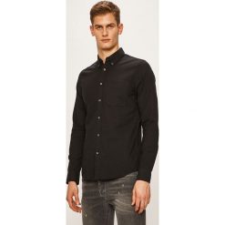 Calvin Klein Jeans - Koszula. Czarne koszule męskie Calvin Klein Jeans, m, bez wzorów, z bawełny, casualowe, button down, z długim rękawem. Za 299,90 zł.
