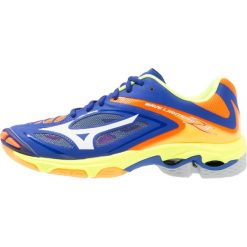 Mizuno WAVE LIGHTNING Z3 Obuwie do siatkówki surf the web/white/orange clown fish. Niebieskie buty damskie do siatkówki marki Mizuno, z gumy, mizuno wave. W wyprzedaży za 382,85 zł.