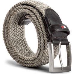 Pasek Męski TOMMY HILFIGER - Adan Two Tone Belt 3.5 AM0AM03316 85 902. Brązowe paski męskie TOMMY HILFIGER, w paski, z materiału. W wyprzedaży za 149,00 zł.