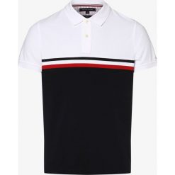 Tommy Hilfiger - Męska koszulka polo, biały. Białe koszulki męskie TOMMY HILFIGER, s, bez wzorów, z bawełny, sportowe, bez rękawów. Za 399,95 zł.