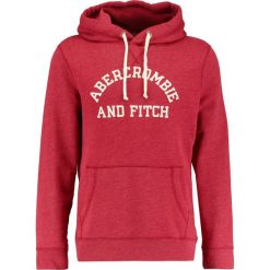 Bluzy męskie: Abercrombie & Fitch DOORBUSTER Bluza z kapturem red