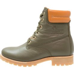 Botki damskie lity: Panama Jack TRAVELLING Botki sznurowane khaki