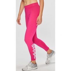 Adidas Performance - Legginsy. Białe legginsy marki adidas Performance, s, z elastanu. W wyprzedaży za 99,90 zł.