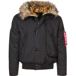 Alpha Industries Kurtka zimowa black. Czarne marynarki męskie Alpha Industries, na zimę, xl, bez wzorów, z poliesteru. Za 779,00 zł.