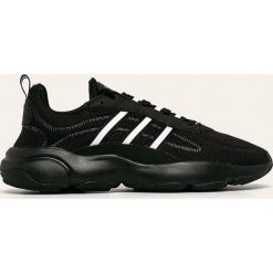 Adidas Originals - Buty Haiwee. Czarne sneakersy męskie adidas Originals, z materiału, na sznurówki. W wyprzedaży za 329,90 zł.