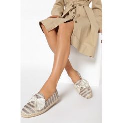 Beżowe Espadryle Sport. Brązowe buty sportowe damskie Born2be, bez wzorów, sportowe. W wyprzedaży za 54,99 zł.