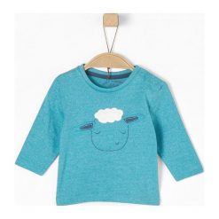 S.Oliver T-Shirt Chłopięcy 68 Turkusowy. Niebieskie t-shirty chłopięce S.Oliver. W wyprzedaży za 39,00 zł.
