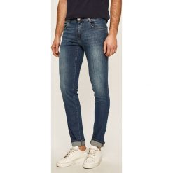 Trussardi Jeans - Jeansy Caroline. Niebieskie jeansy męskie Trussardi Jeans, bez wzorów. Za 429,90 zł.