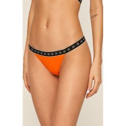 Calvin Klein - Figi kąpielowe. Czarne stroje kąpielowe damskie Calvin Klein, s, bez wzorów, z elastanu. Za 179,90 zł.