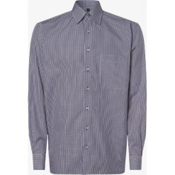 Eterna Comfort Fit - Koszula męska – niewymagająca prasowania, niebieski. Niebieskie koszule męskie Eterna Comfort Fit, m, w kratkę, eleganckie, z klasycznym kołnierzykiem, bez rękawów. Za 179,95 zł.