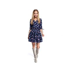 M300 Sukienka boho z nadrukiem model 3. Sukienki damskie Moe, na imprezę, m, z nadrukiem, z elastanu, boho, bez kołnierzyka, bez rękawów. Za 189,00 zł.