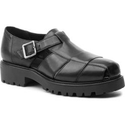 Półbuty VAGABOND - Kenova 4741-001-20 Black. Czarne półbuty damskie Vagabond, bez wzorów, ze skóry, bez obcasa, na obcasie, bez zapięcia. W wyprzedaży za 259,00 zł.