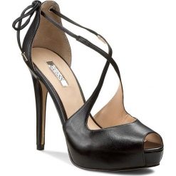 Rzymianki damskie: Sandały GUESS – Huete FLHEE2 LEA07 BLACK