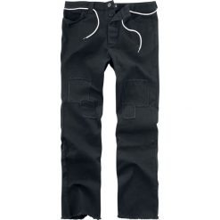 Disturbia Libertine Trousers Jeansy czarny. Czarne jeansy męskie marki Disturbia, bez wzorów, z jeansu, długie. Za 224,90 zł.