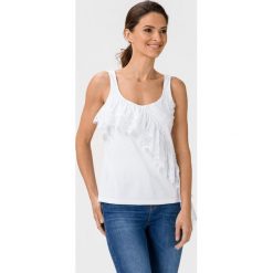 TWINSET Podkoszulek Biały. Białe podkoszulki damskie Twinset, xs, z aplikacjami, z elastanu, bez kołnierzyka. Za 399,95 zł.