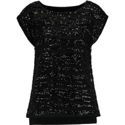T-shirty damskie: Mint Velvet LINEAR SEQUIN Tshirt z nadrukiem black