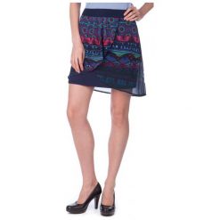 Desigual Spódnica Damska Erika 40 Niebieski. Niebieskie spódniczki damskie marki Desigual, bez wzorów. W wyprzedaży za 157,00 zł.