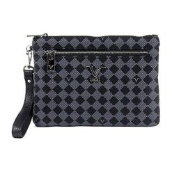 Torby na ramię męskie: Torba w kolorze czarnym – (S)24 x (W)17,5 x (G)4 cm
