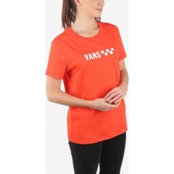 Vans Brand Striper Koszulka Pomarańczowy. Pomarańczowe koszulki damskie Vans, xs, z nadrukiem, z bawełny, bez kołnierzyka. Za 171,95 zł.
