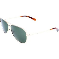 Okulary przeciwsłoneczne "THE DAKOTA" w kolorze szaro-złotym. Szare okulary przeciwsłoneczne damskie Bobbi Brown & Valentino. W wyprzedaży za 169,95 zł.