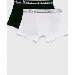 Calvin Klein Underwear - Bokserki dziecięce (2-pack). Szare majtki chłopięce Calvin Klein Underwear, bez wzorów, z elastanu. Za 99,90 zł.