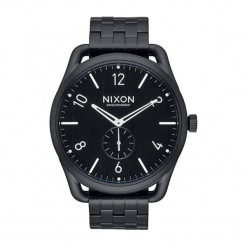 Zegarek "A951-001-00" w kolorze czarnym. Czarne, analogowe zegarki męskie NIXON & ESPRIT, ze stali. W wyprzedaży za 1129,95 zł.
