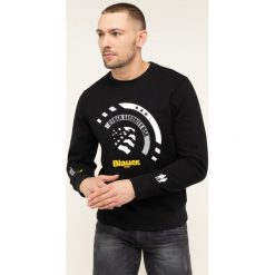 Bluza Blauer Crew Neck 19WBLUF03157 005504. Czarne bluzy męskie Blauer, m, bez wzorów, z bawełny, bez kołnierzyka, bez rękawów, bez kaptura. W wyprzedaży za 339,00 zł.