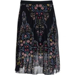 Desigual spódnica damska Frida 40, czarny. Czarne spódniczki damskie Desigual, na lato, bez wzorów, z materiału, długie, maxi. W wyprzedaży za 203,00 zł.