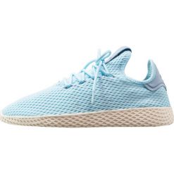 Adidas Originals PW TENNIS HU Tenisówki i Trampki icey blue/ice blue/tactile blue. Niebieskie tenisówki damskie adidas Originals, z materiału. W wyprzedaży za 227,40 zł.