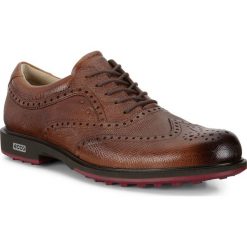 Golfy męskie: ECCO Mens Tour Golf Hybrid – Brązowy – 40