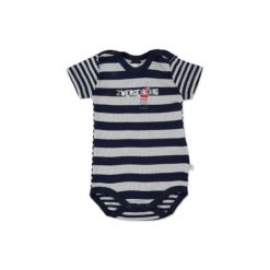 Body niemowlęce: KANZ Baby Body dziecięce z krótkim rękawem black iris
