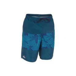 Spodenki SBS 100 Geo JR. Niebieskie spodenki chłopięce OLAIAN. Za 34,99 zł.