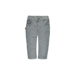 Steiff Boys Spodnie stripe blue. Niebieskie spodnie chłopięce marki Steiff, z bawełny. Za 145,00 zł.