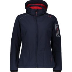 Kurtka softshellowa w kolorze granatowym. Niebieskie kurtki damskie CMP Women, s, bez wzorów, z tkaniny, bez kaptura. W wyprzedaży za 172,95 zł.