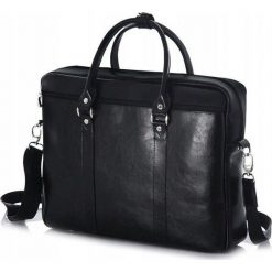 EKSKLUZYWNA TORBA NA LAPTOPA Z WYSOKIEJ JAKOŚCI SKÓRY NATURALNEJ ROVICKY. Torby męskie skórzane ROVICKY, bez wzorów, ze skóry, eleganckie, na ramię, małe. Za 399,00 zł.