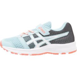 ASICS PATRIOT 9 Obuwie do biegania treningowe porcelain blue/white/flash coral. Czarne buty sportowe chłopięce marki Asics, do biegania. Za 199,00 zł.