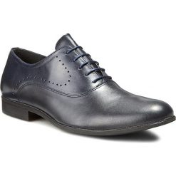 Półbuty SERGIO BARDI - Basilio FW127280617MD 107. Niebieskie buty wizytowe męskie Sergio Bardi, ze skóry. W wyprzedaży za 169,00 zł.