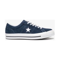 Converse One Star OX Tenisówki Niebieski. Niebieskie trampki męskie Converse, bez wzorów, ze skóry, retro, bez zapięcia. Za 412,95 zł.